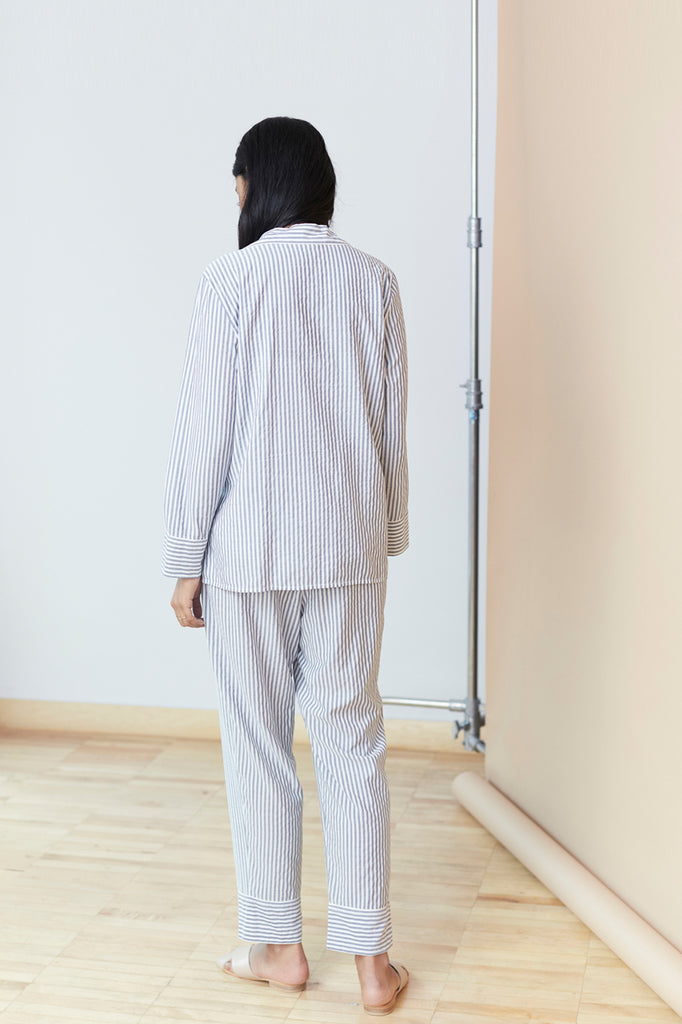 Modern Striped Pajama Set