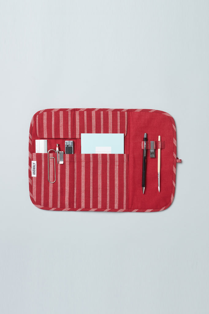 Utility Pouch - Red Stripe