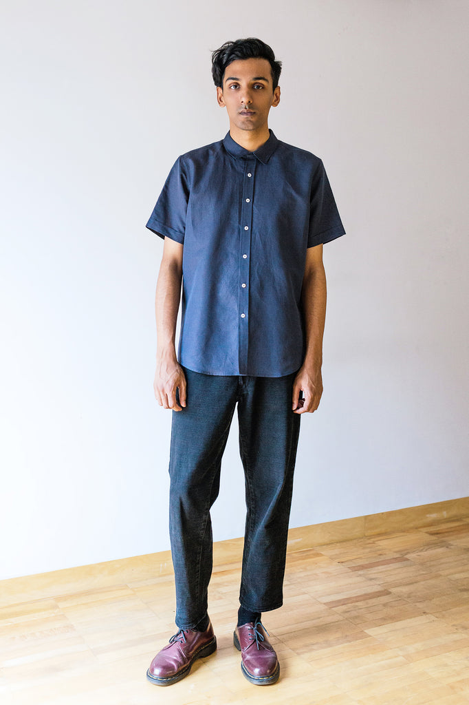 Short Sleeve Linen Shirt