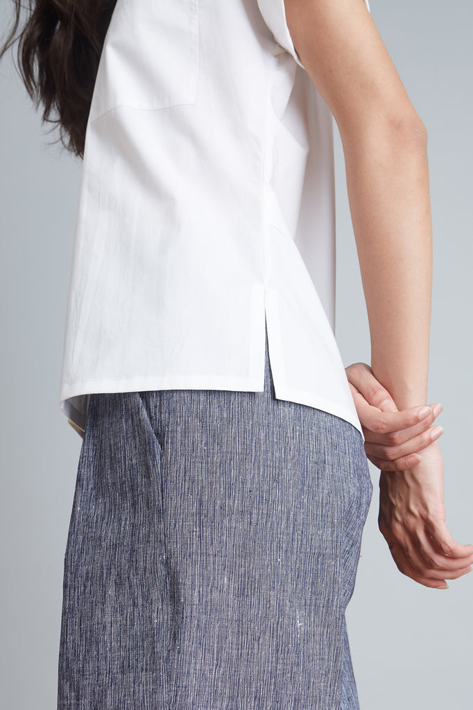 Roll Up Sleeve Top