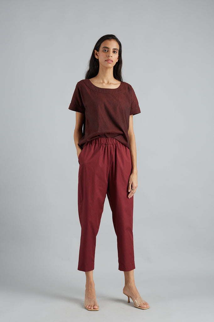 Pull On Straight Leg Pant