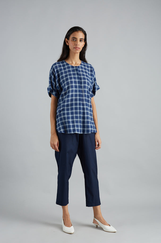 Checks Dolman Top