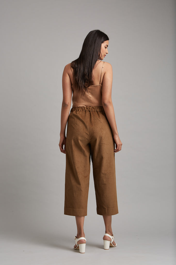 Corduroy Straight Leg Pant