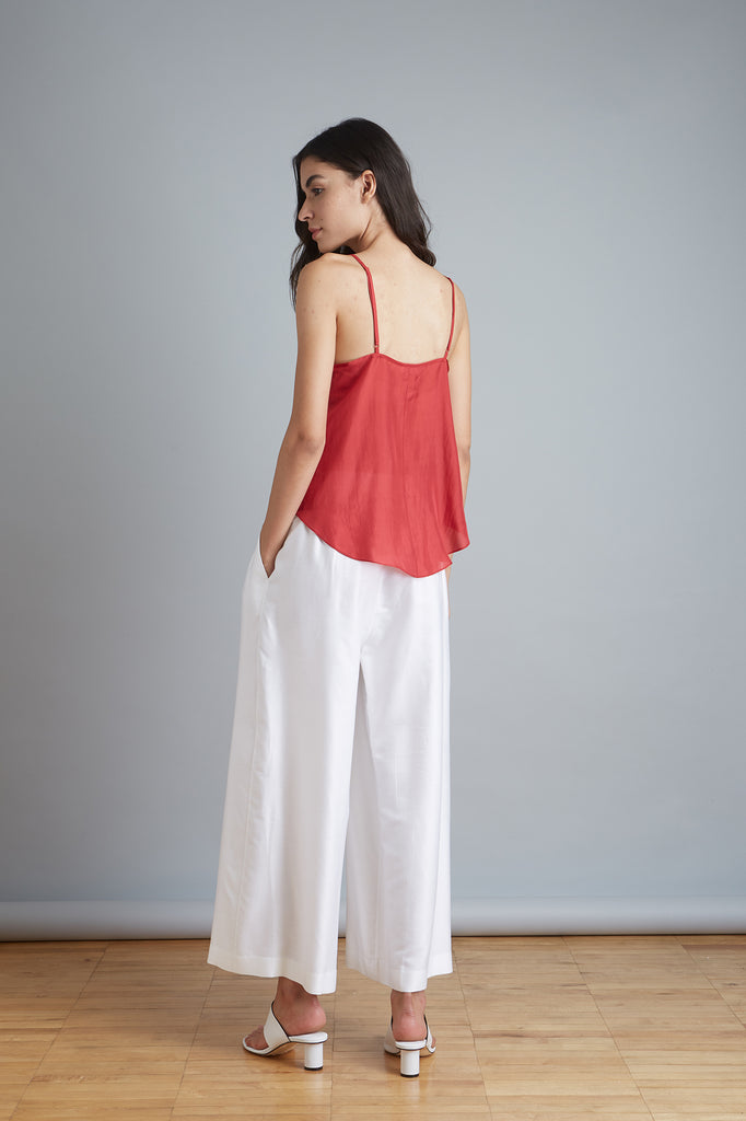 Silk Palazzo Pant