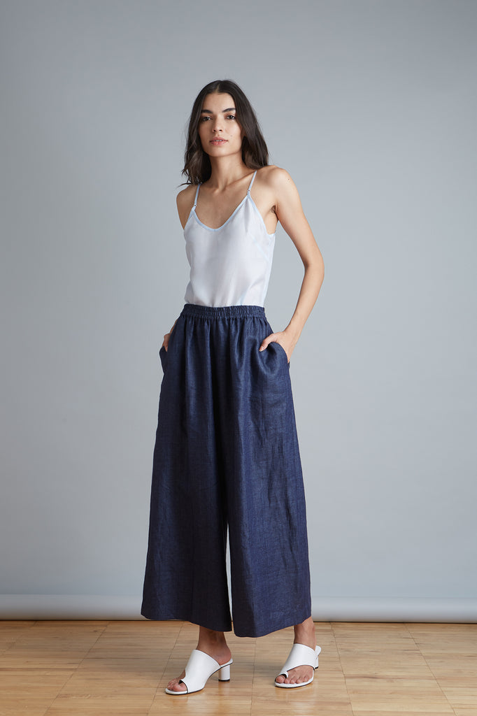 Linen Palazzo Pant