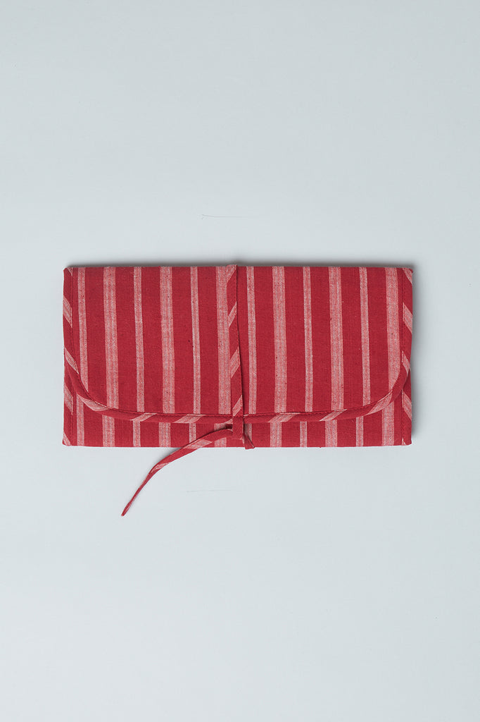 Utility Pouch - Red Stripe