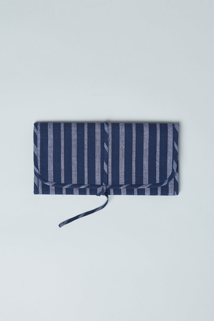 Utility Pouch - Navy Stripe